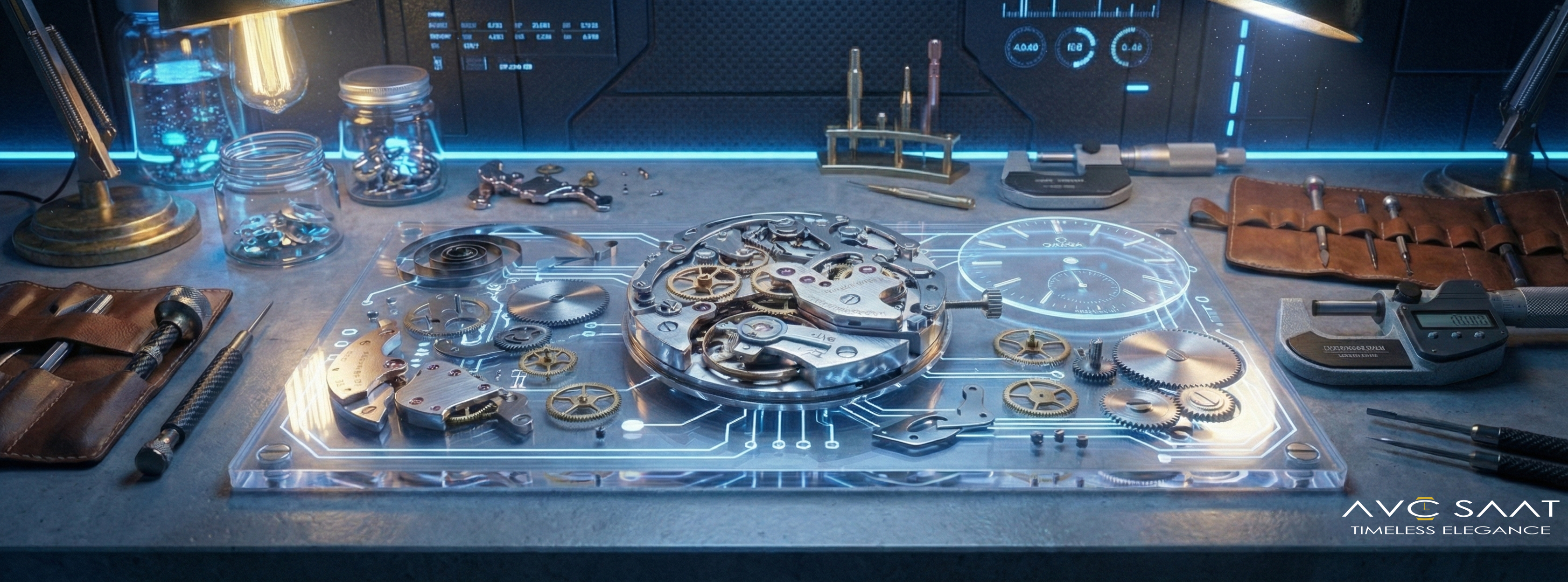 Dayanıklı materyal,hassas mekanizma ve usta işçilik.